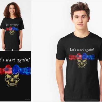 Let's start again T-Shirt Profile Picture