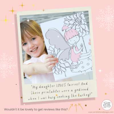 Enchanting Fairies & Magical Friends Coloring Book Design Kit! Profile Picture