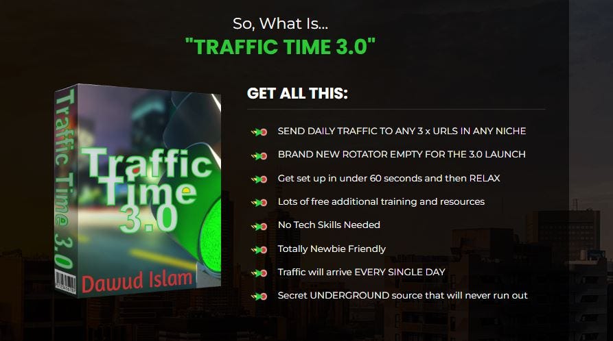 Boost Your Website Traffic with Traffic Time 3.0: Get 3 URLs for any niche! | by darren brown | May, 2023 | Medium