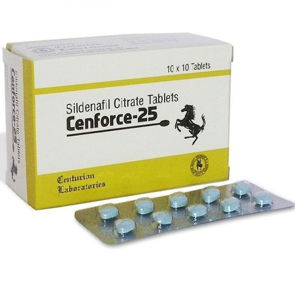 Cenforce 25 mg Tablet | Mild ED Treatment | Fast-Acting Relief