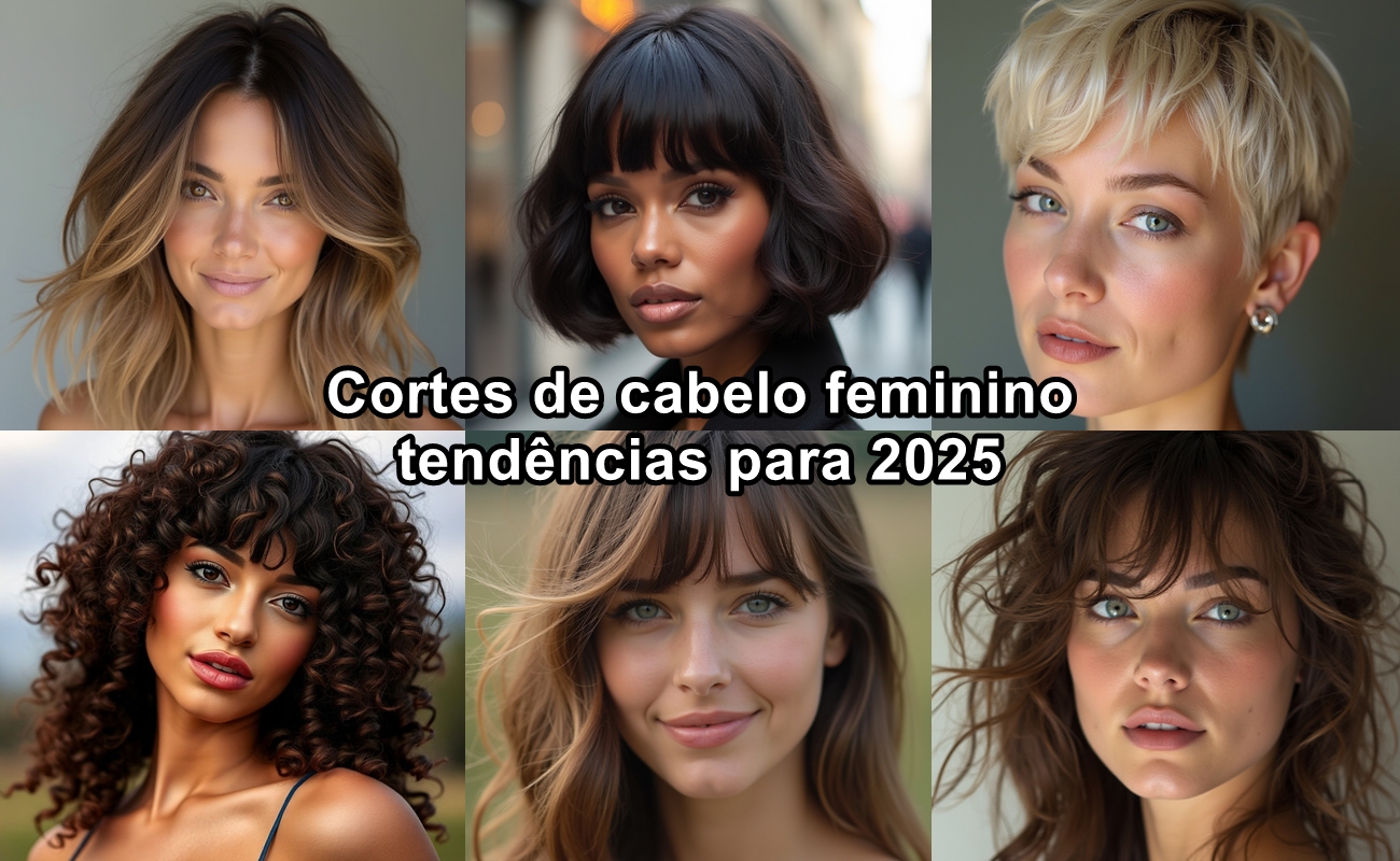 Cortes de cabelo feminino tendências para 2025 - Solteiras Noivas Casadas