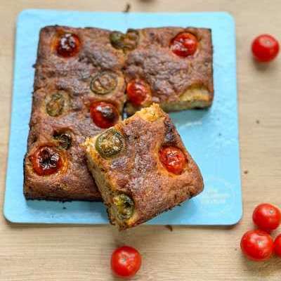 Focaccia(Sun Dried Tomato & Jalapenos) - Vegan & Gluten Free (Only For Delhi NCR) Profile Picture