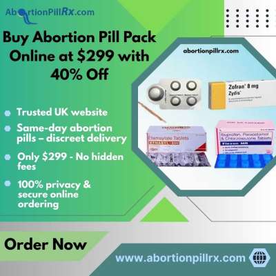 Buy Abortion Pill Pack Online at -299 with 40% Off Profile Picture