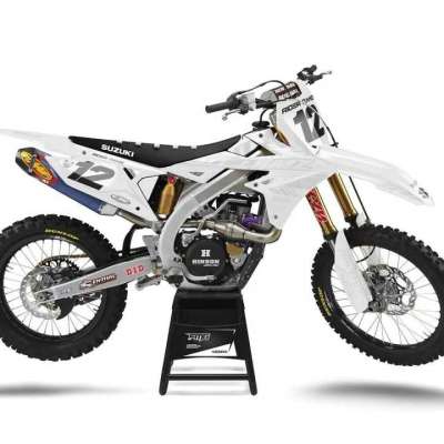 Suzuki White Taft Graphics Kit Profile Picture