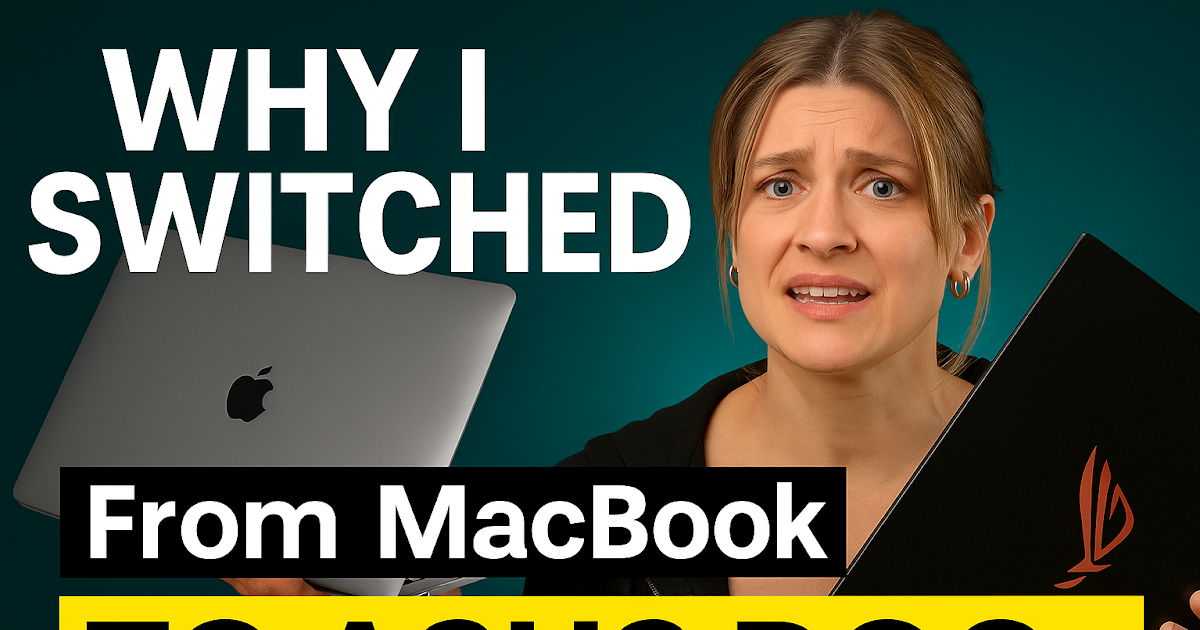 Why I Switched from MacBook to ASUS ROG – Honest Review by marketingwithsharryy